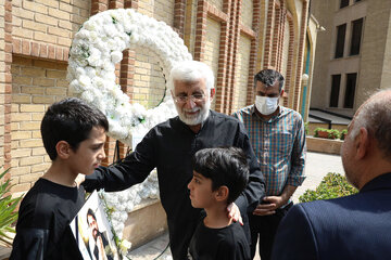 گزارش تصویری/  مراسم یادبود سه خادم فرهنگ و هنر