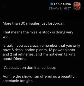 Analyst: 30 Missiles sa Jordan—Mahusay ang Reserves ng Iran