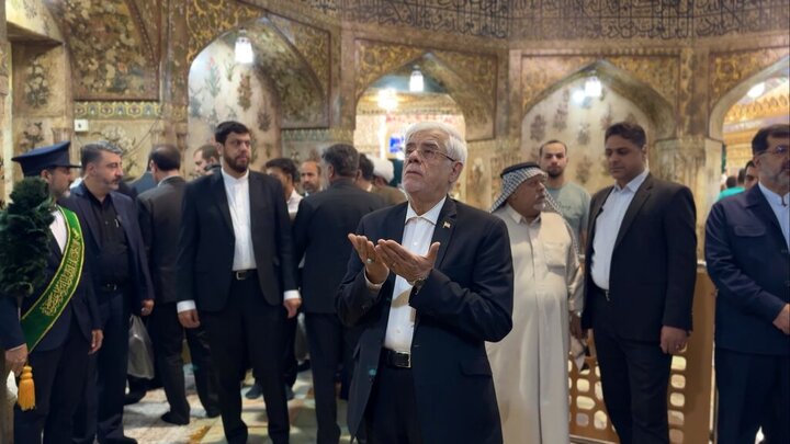 Photos: First Vice President visits Hazrat Masoumeh Holy Shrine