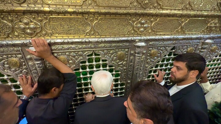 Photos: First Vice President visits Hazrat Masoumeh Holy Shrine