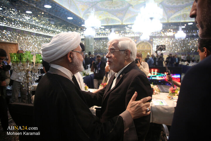 جلسه دومین کارگروه ملی زیارت با حضور محمد رضا عارف معاون اول رییس جمهور در روز دوم سفر به قم