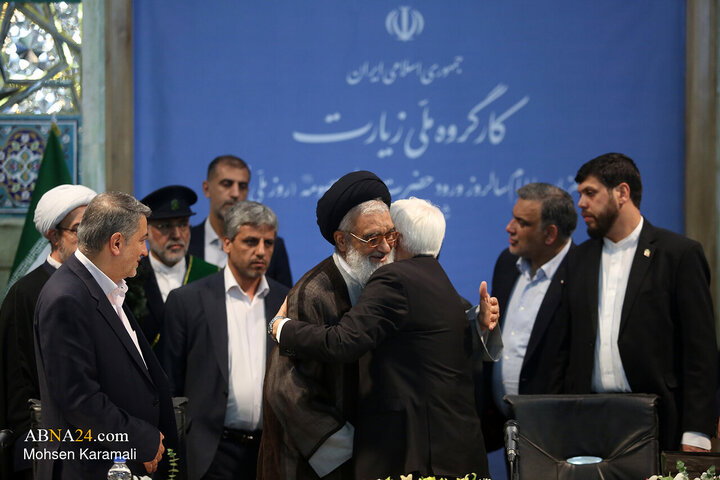 جلسه دومین کارگروه ملی زیارت با حضور محمد رضا عارف معاون اول رییس جمهور در روز دوم سفر به قم