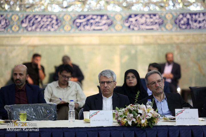جلسه دومین کارگروه ملی زیارت با حضور محمد رضا عارف معاون اول رییس جمهور در روز دوم سفر به قم