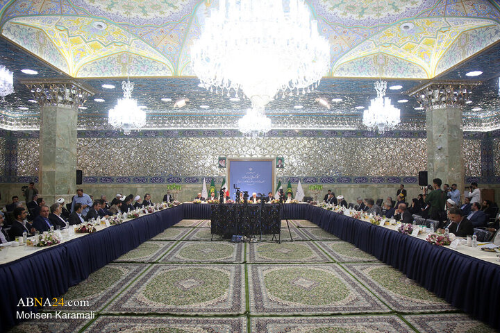 جلسه دومین کارگروه ملی زیارت با حضور محمد رضا عارف معاون اول رییس جمهور در روز دوم سفر به قم