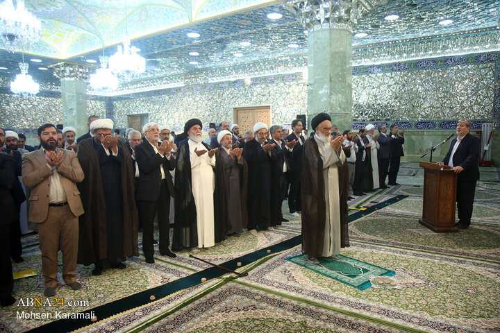 جلسه دومین کارگروه ملی زیارت با حضور محمد رضا عارف معاون اول رییس جمهور در روز دوم سفر به قم