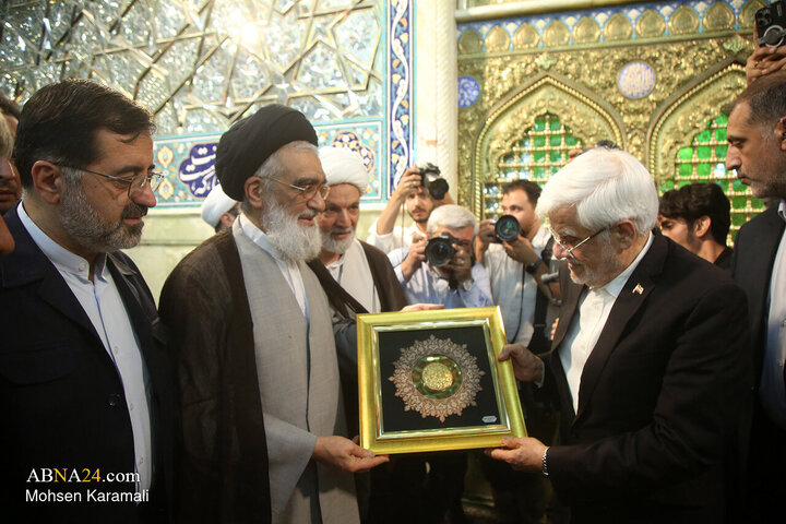 جلسه دومین کارگروه ملی زیارت با حضور محمد رضا عارف معاون اول رییس جمهور در روز دوم سفر به قم