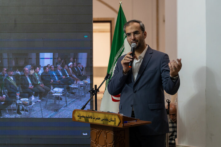 Photos: Opening ceremony of "Hazrat Zainab" prayer hall at Fatima Masoumeh in Qom