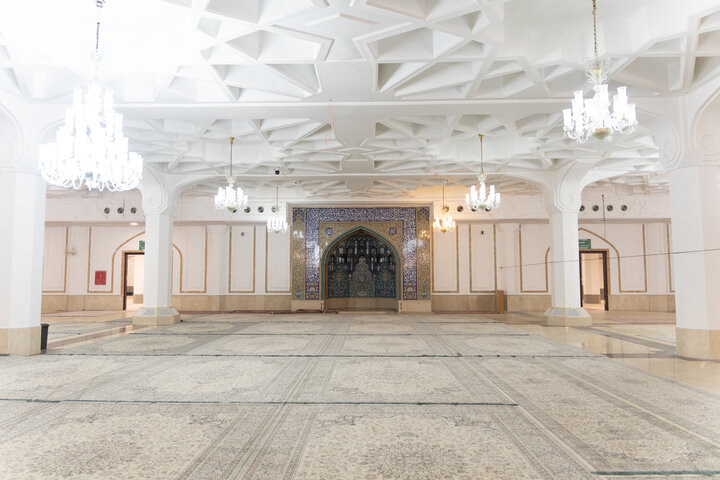 Photos: Opening ceremony of "Hazrat Zainab" prayer hall at Fatima Masoumeh in Qom