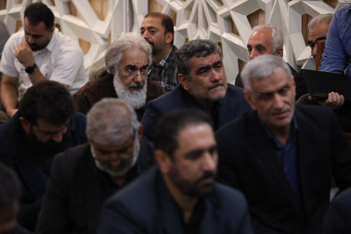 گزارش تصویری/  مراسم یادبود سه خادم فرهنگ و هنر