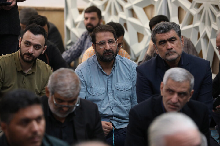 گزارش تصویری/  مراسم یادبود سه خادم فرهنگ و هنر