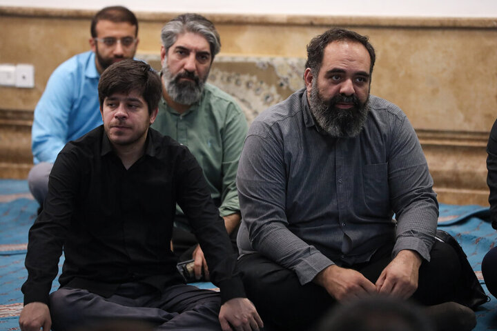 گزارش تصویری/  مراسم یادبود سه خادم فرهنگ و هنر