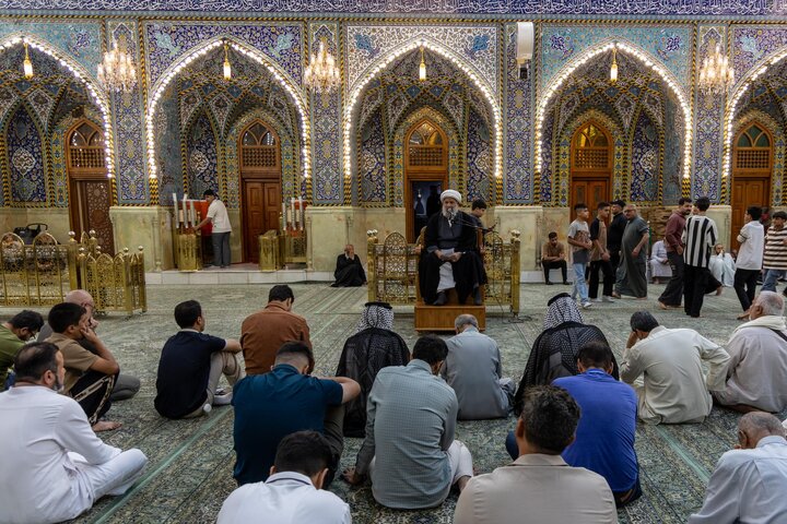 تقرير مصور/ استعراض سيرة التابعي الجليل سعيد بن جبير(ره) في العتبة العباسية