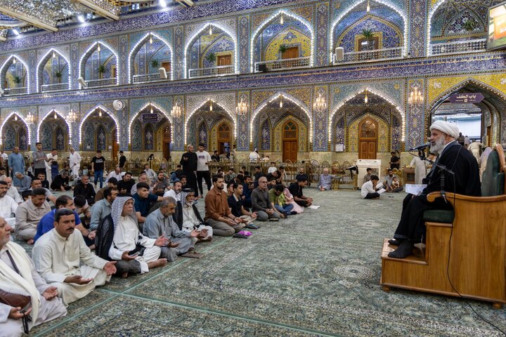 تقرير مصور/ استعراض سيرة التابعي الجليل سعيد بن جبير(ره) في العتبة العباسية