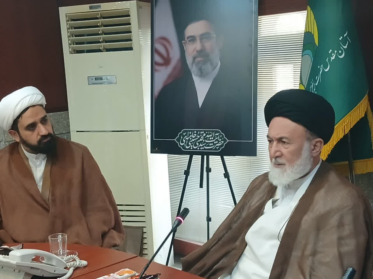 دیدار رئیس مرکز ملی پاسخگویی به سؤالات دینی با تولیت آستان حضرت عبدالعظیم حسنی(ع)