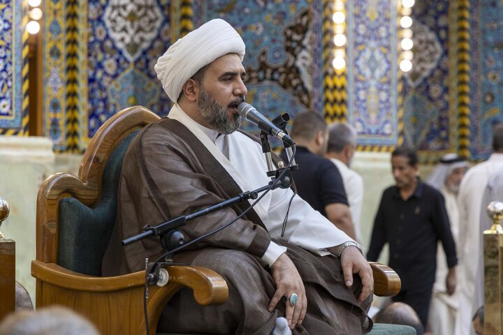 تقرير مصور/ إقامة مجلس عزاء في ليلة الجمعة الأخيرة من شهر ربيع الأول في مرقد أبي الفضل العباس (ع)