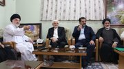 Iran's First Vice President meets representative of Grand Ayatollah Sistani in Qom