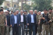 لبنان کے صدر کا نبطیہ کا اچانک دورہ