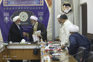 تصویری خبر|| آیت اللہ رمضانی سے امناء الرسل اجلاس کے اعلی حکام کی ملاقات