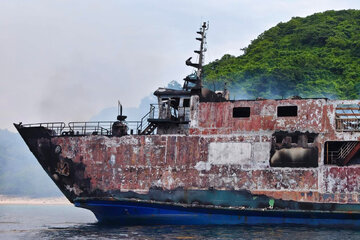 76 katao, kumpirmadong nasawi sa pagkasunog ng ferry sa Palawan; 13 pa ang hinahanap, 43 ang nakaligtas