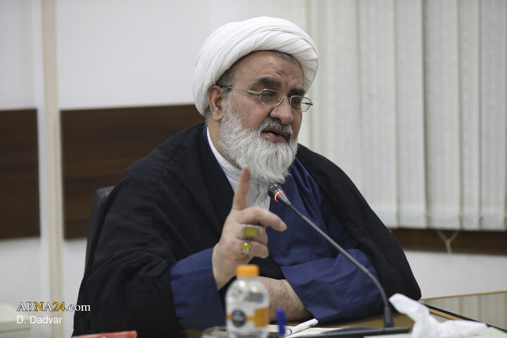 جلسه اعضای دبیرخانه کنگره امناء الرسل با آیت‌الله رمضانی