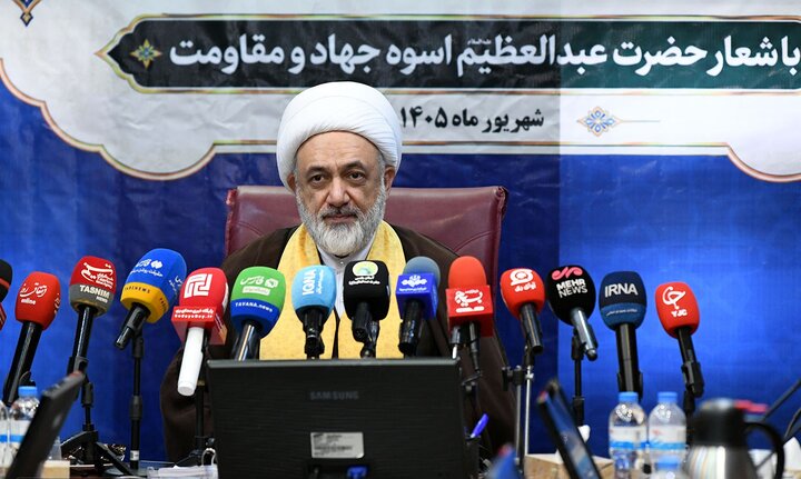 عکس خبری/ نشست خبری اعلام برنامه‌های هفته بزرگداشت میلاد باسعادت حضرت عبدالعظیم(ع)