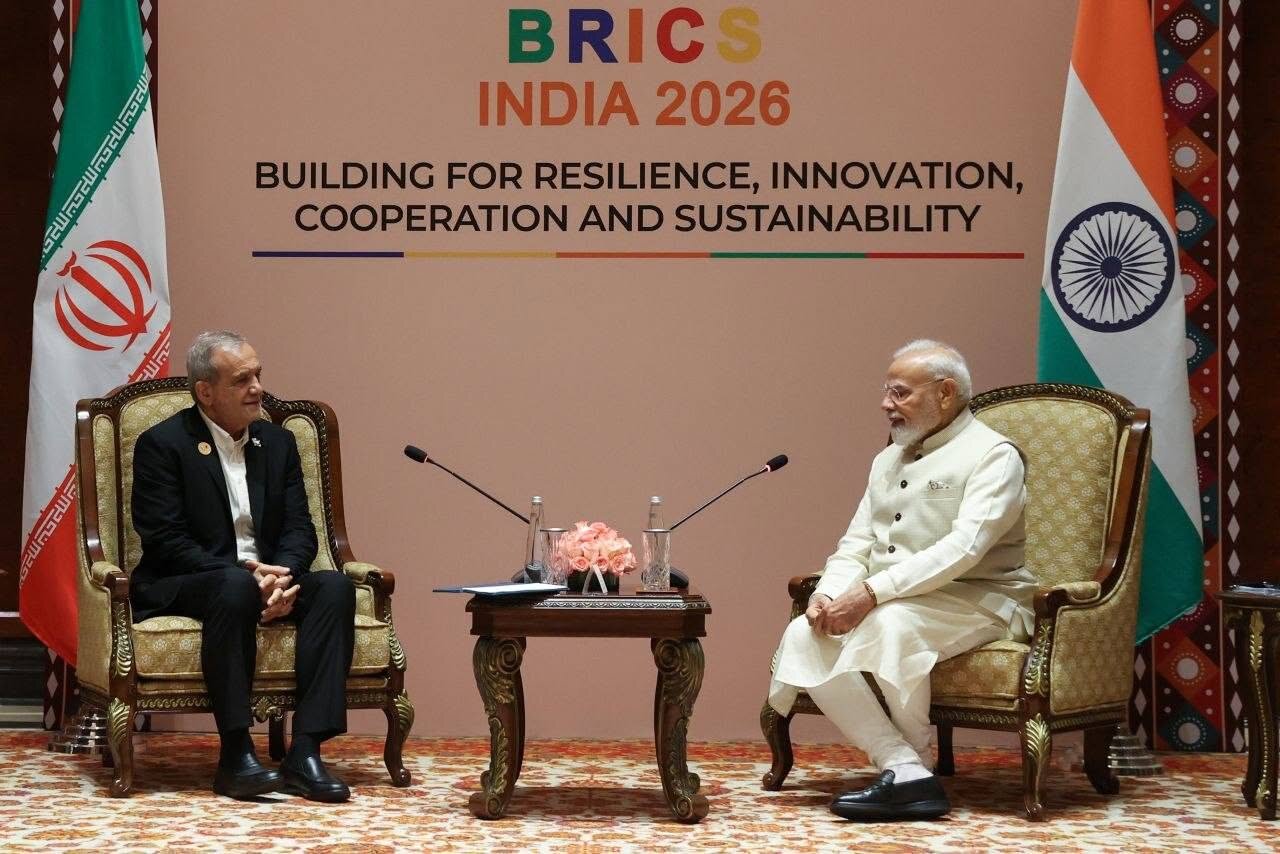 Video: Iranian President Meets Indian Minister to Strengthen Bilateral Ties