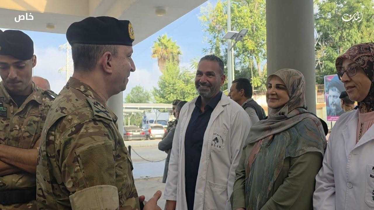 بازدید سرزده رئیس جمهور لبنان از نبطیه + عکس
