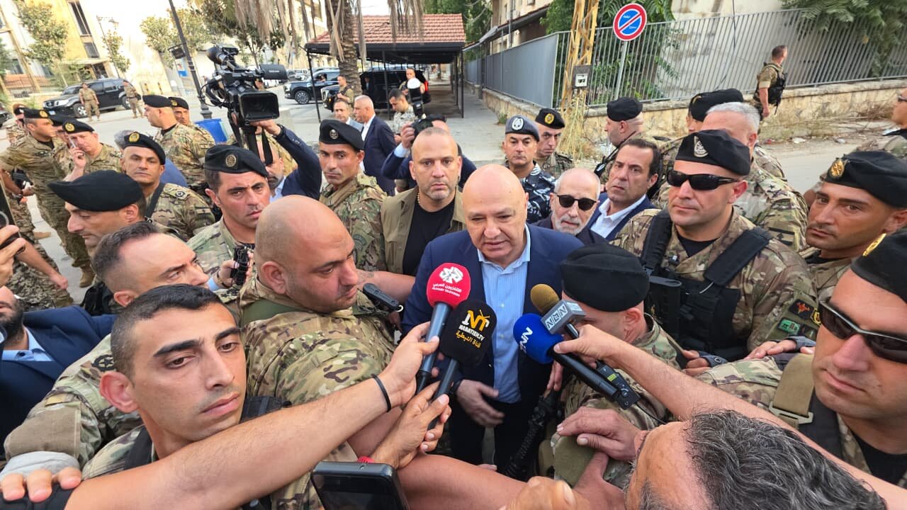 بازدید سرزده رئیس جمهور لبنان از نبطیه + عکس