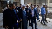 آیت اللہ سیستانی کے نمائندے کا کربلا میں صحن حضرت زینبؑ کے توسیعی منصوبے کا دورہ