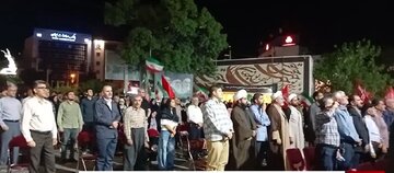 Berdewamî ya beşdariya Kurdistanîyan a şevê li qada Hevgirtin û Berxwedanê
