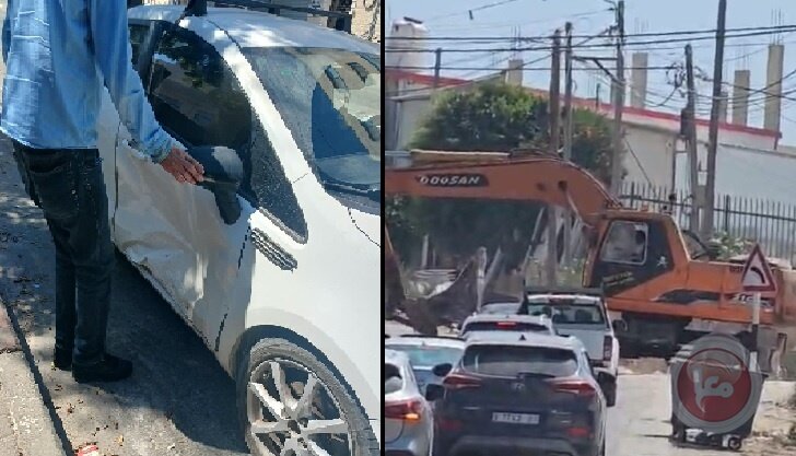 Extremist Israeli Settlers Attack Palestinian Vehicle Near Salfit in Occupied West Bank