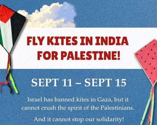 Indians Urged to Fly Kites in Solidarity With Gaza After Reported Ban
