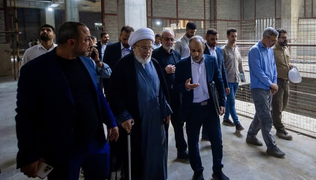 بازدید نماینده آیت‌الله سیستانی از مراحل تکمیل طرح توسعه حرم امام حسین(ع)