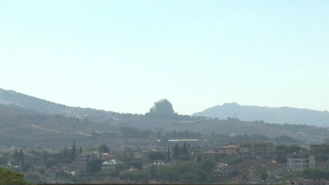 Video| Pambobomba sa timog Lebanon
