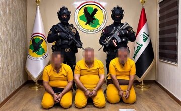 دستگیری سه متهم به اقدامات تروریستی در عراق