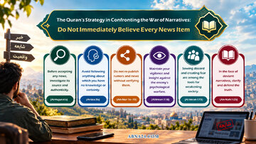 Infographic: Quran's Strategy in Confronting War of Narratives
