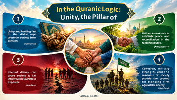 Infographic: In logic of Quran; unity, pillar of societies' stability