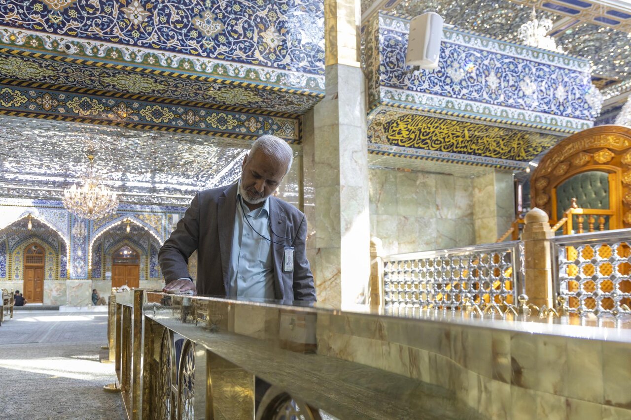 Daily Cleaning, Scenting and Organization Continue at the Holy Sanctuary of Al-Abbas