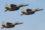 サウジアラビアのF15戦闘機がイエメン上空で撃墜される
