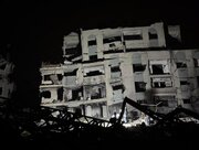 13 Palestinians Martyred, 100 Missing as Six-Story Building Collapses in Western Gaza City