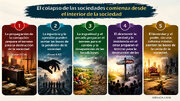 El colapso de las sociedades comienza desde dentro de la propia sociedad