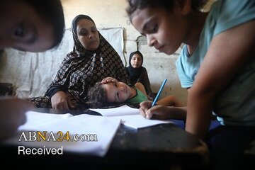 Photos: Start of academic year in shadow of Gaza's destroyed schools