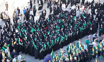 گزارش تصویری/ اجتماع خادمان آستان مقدس حضرت عبدالعظیم(ع)
