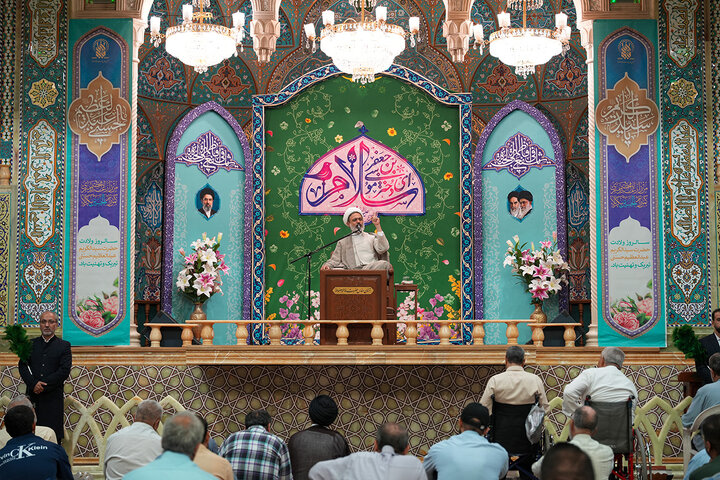 جشن شب میلاد حضرت عبدالعظیم(ع) در حرم بانوی کرامت