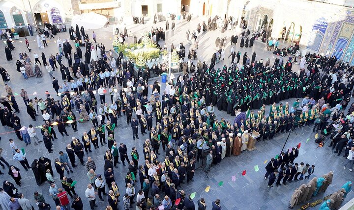گزارش تصویری/  اجتماع خادمان آستان مقدس حضرت عبدالعظیم(ع)