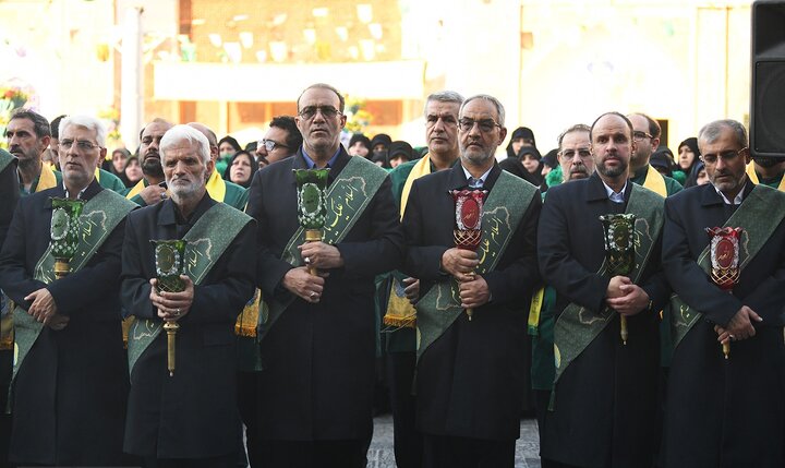 گزارش تصویری/  اجتماع خادمان آستان مقدس حضرت عبدالعظیم(ع)