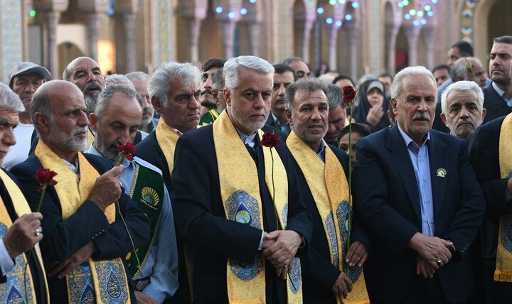 گزارش تصویری/  اجتماع خادمان آستان مقدس حضرت عبدالعظیم(ع)