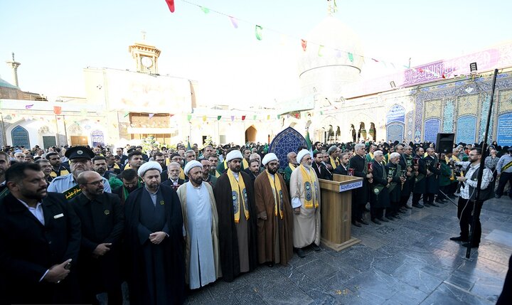 گزارش تصویری/  اجتماع خادمان آستان مقدس حضرت عبدالعظیم(ع)