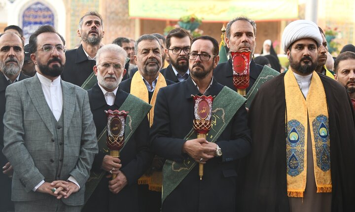 گزارش تصویری/  اجتماع خادمان آستان مقدس حضرت عبدالعظیم(ع)