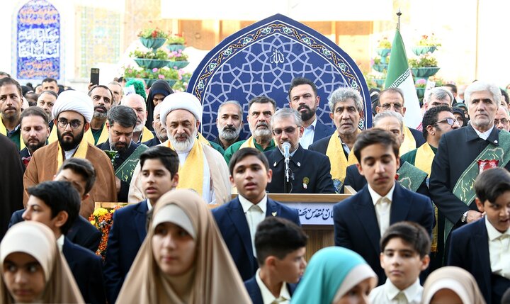 گزارش تصویری/  اجتماع خادمان آستان مقدس حضرت عبدالعظیم(ع)